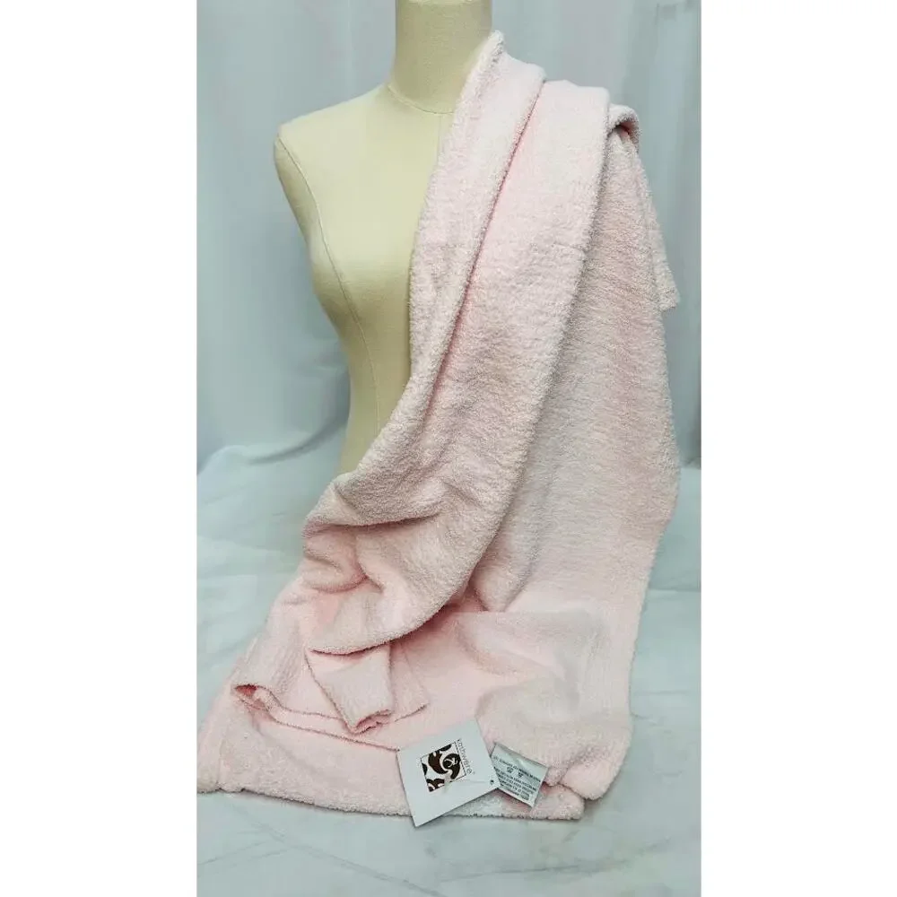 NEW! Kashwere Stripe Travel‎ Blanket (Pink/White)